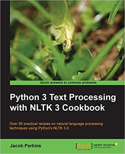 Python 3 Text Processing with NLTK 3 Cookbook